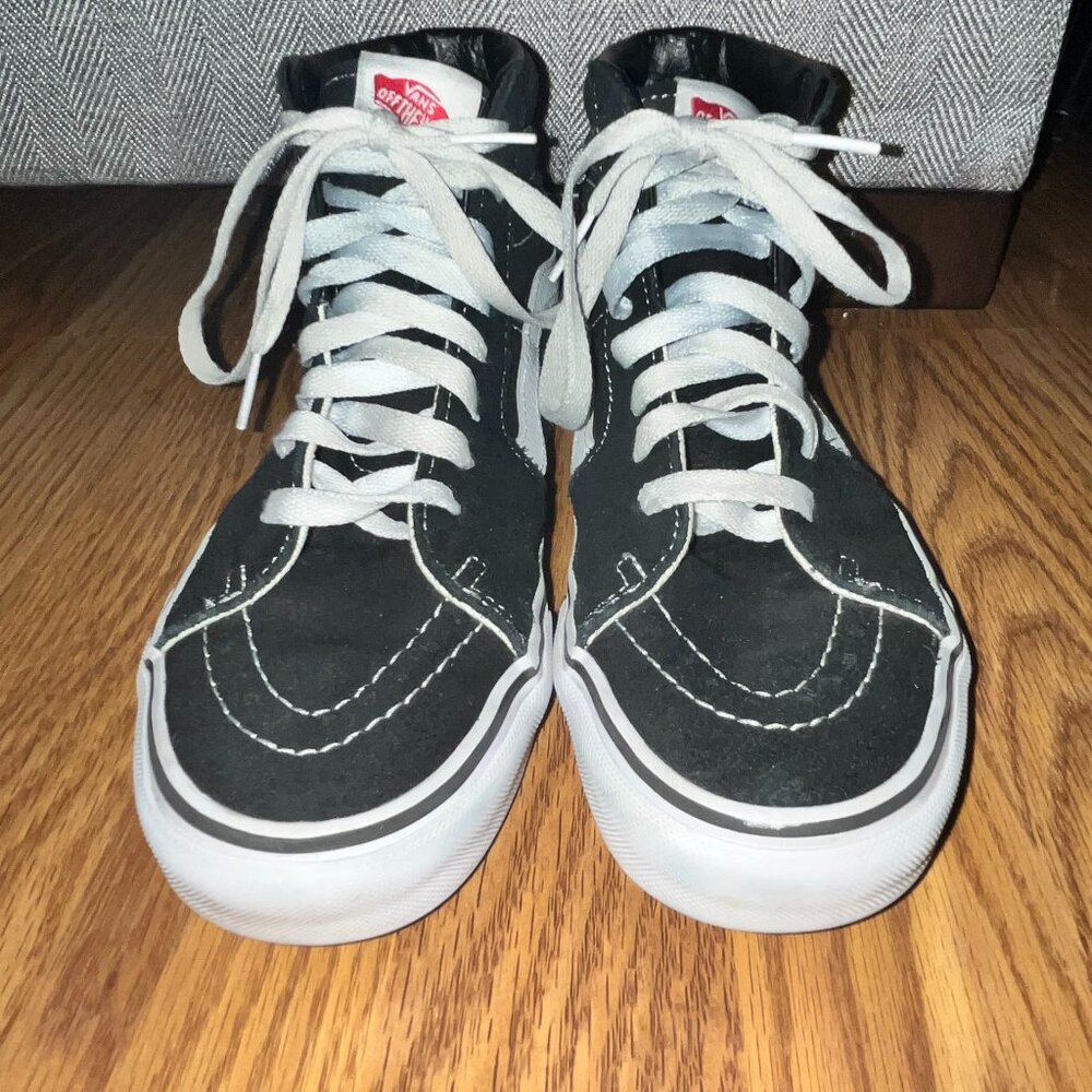 Black & White Hightop Vans